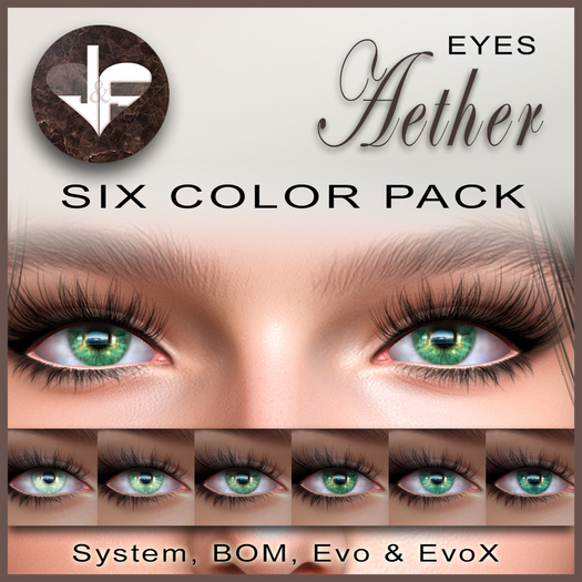 January ~ Eyes Aether Green
