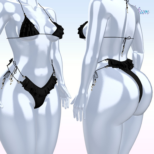 Ruffle Bikini Legacy and Perky