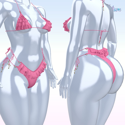 Ruffle Bikini Legacy and Perky