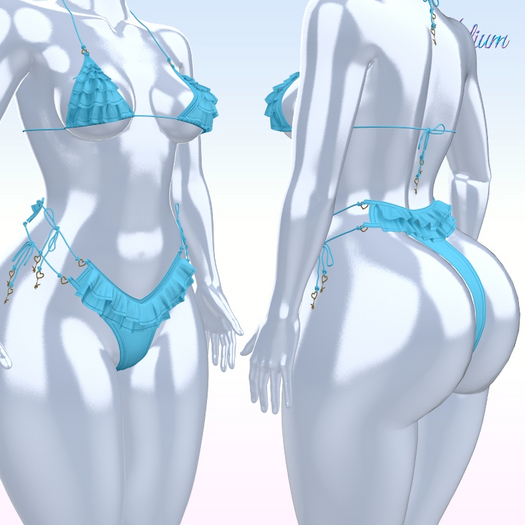 Ruffle Bikini WAIFUS