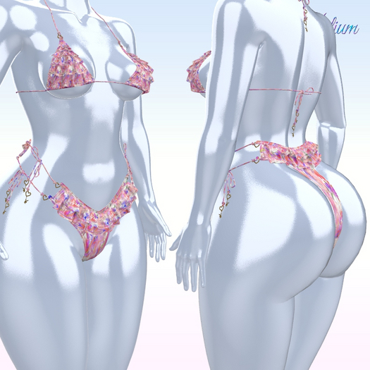 Ruffle Bikini WAIFUS
