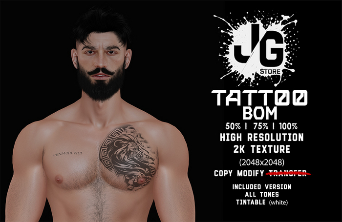 ..::JG::.. Tattoo Invictus - BOM
