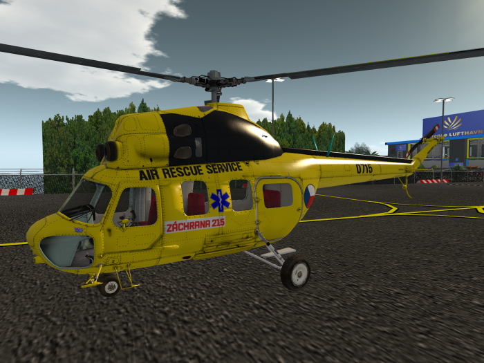 MI-2 Helicopter textures