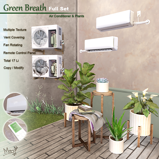MMM-Green Breath Full Set(add)