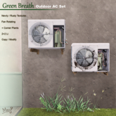 MMM-Green Breath-Outdoor AC Set(add)