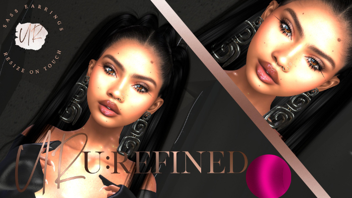 {U:Refined} Sass Earrings [Pink]