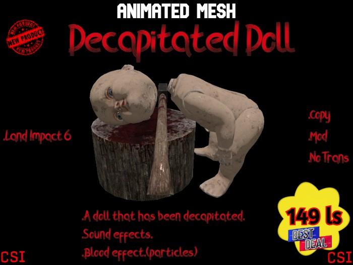 Decapitated Doll (box)
