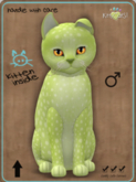 KittyCatS Box - Cheetah! - Lime Male