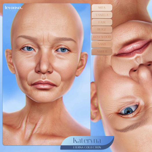 [LERONSO] KATERYNA skin for LEL EVO X [ROSEWOOD]