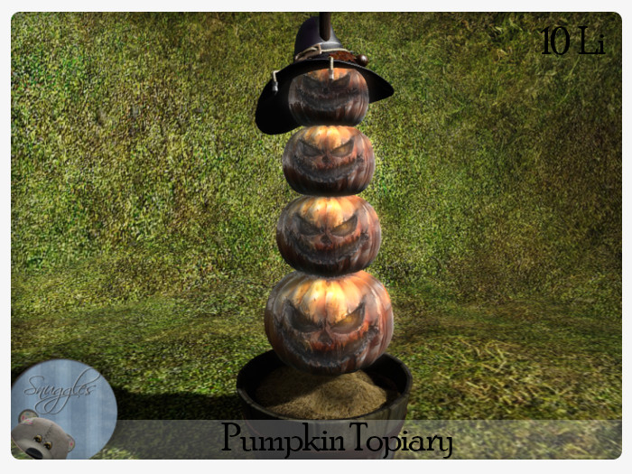 Pumpkin Topiary By Snuggles 