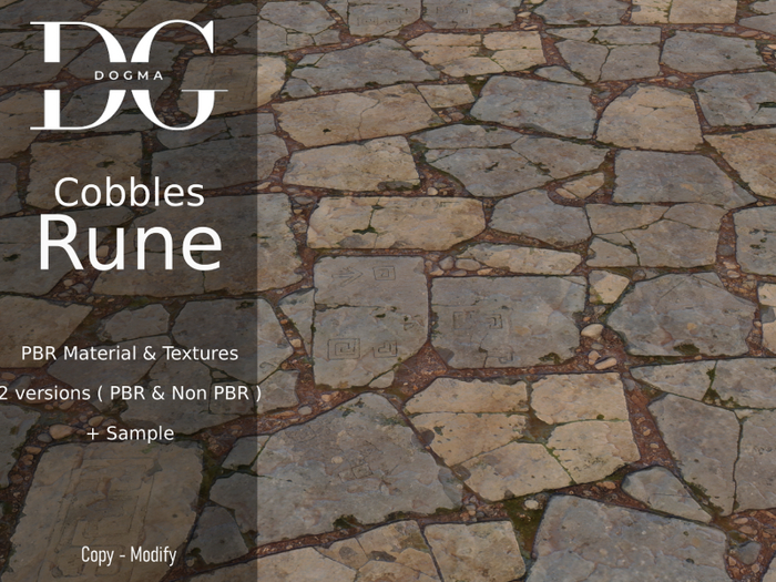 [Dogma]  Rune Cobbles PBR/NON PBR Fatpack