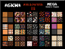*6KW* FULL PERM Halloween III MEGA TEXTURES FATPACK