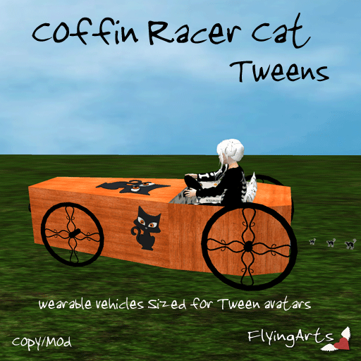 !FA! Coffin Racer Cat Tweens