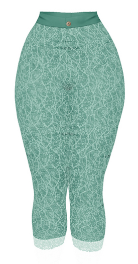 The Annex - Kelly Capris - Teal