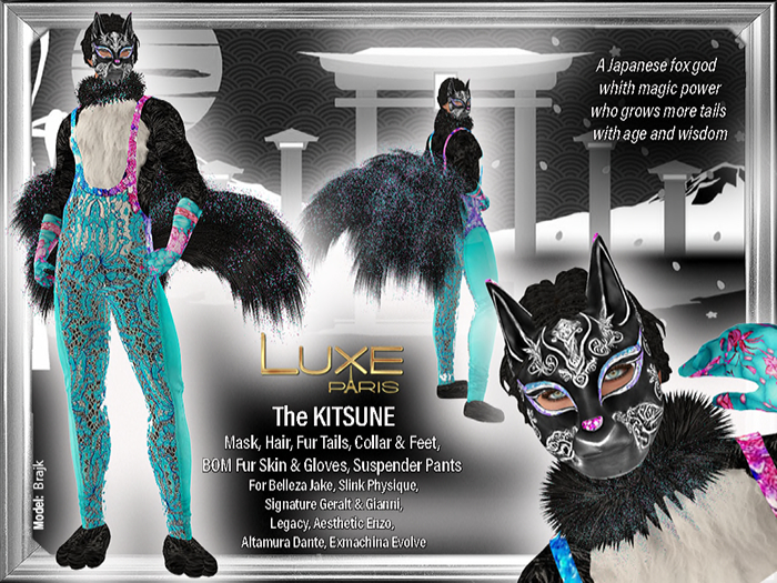 LUXE Paris KITSUNE Mens Ensemble
