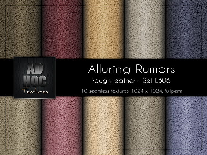 AD HOC - ALLURING RUMORS - Set LB06 - Rough Leather