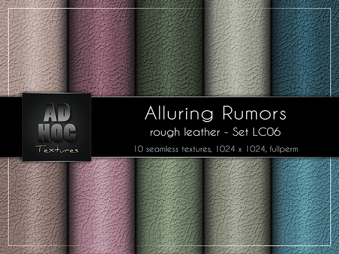 AD HOC - ALLURING RUMORS - Set LC06 - Rough Leather