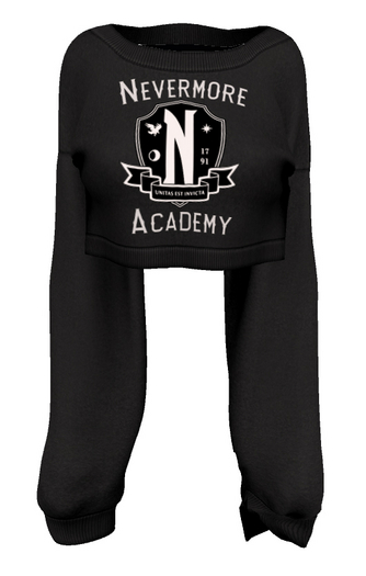 The Annex - Nevermore Sweatshirt - Black