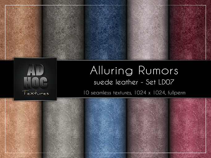AD HOC - ALLURING RUMORS - Set LD07 - Suede Leather