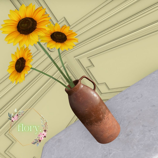 flory. - Sunflowers in Pot