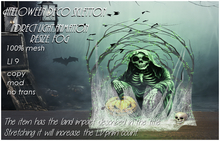 Halloween deco skletton