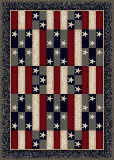 SO Rugs Spirit of America Collection - American Patchwork