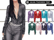 Addams // Alva Tucked Top // FATPACK