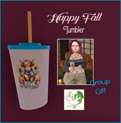 Happy Fall Tumbler - Add Me