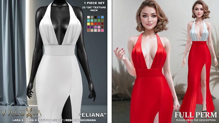 VALUXIA[FP] - Eliana 2K TEXTURE PACK FULL PERM