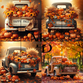 ~*~MDD~*~ Photo Backdrop Textures "Autumn Truck"