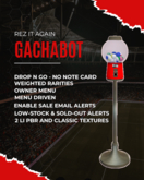 Rez It Again – GachaBot Vendor (No Notecard Needed!)