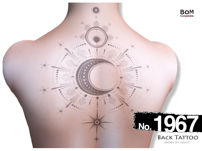 (Back Tattoo) No.1967