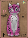 KittyCatS Box - Tiger! - BubbleGum Female