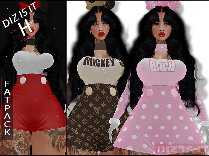 .:DIZ:.HOOD MINNIE(ERIKA)FATPACK