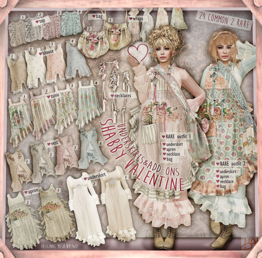 !gO! Shabby Valentine - blouse - 2 2