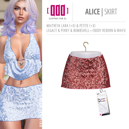 [ADD] Alice Skirt - Red