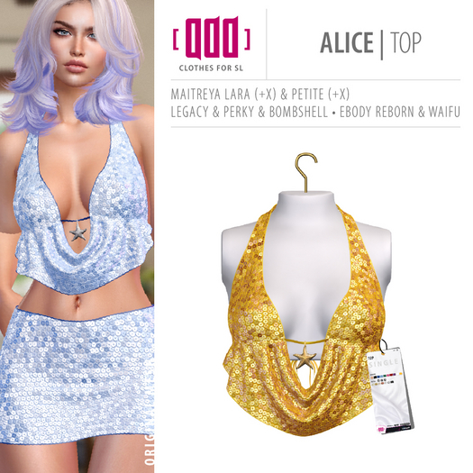 [ADD] Alice Top - Yellow