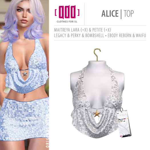 [ADD] Alice Top - White