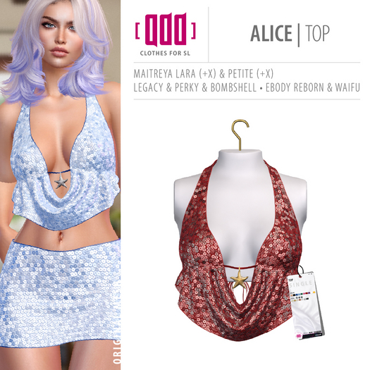 [ADD] Alice Top - Red