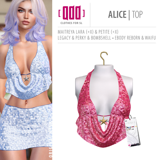 [ADD] Alice Top - Pink
