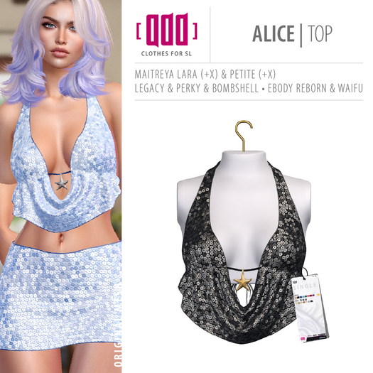 [ADD] Alice Top - Black