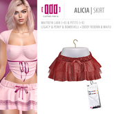 [ADD] Alicia Skirt - Red