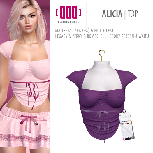 [ADD] Alicia Top - Violet