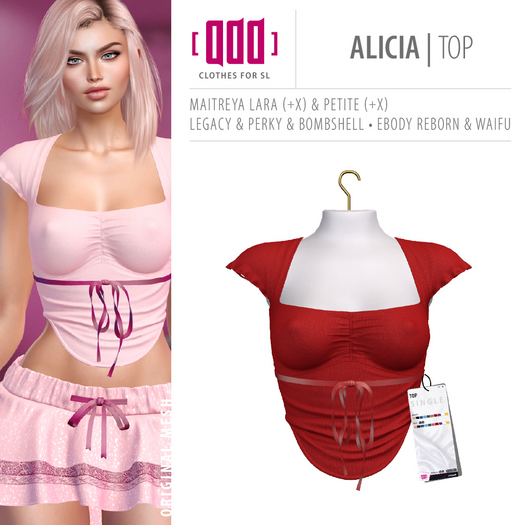[ADD] Alicia Top - Red
