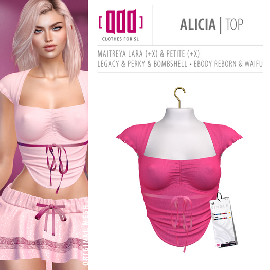 [ADD] Alicia Top - Pink
