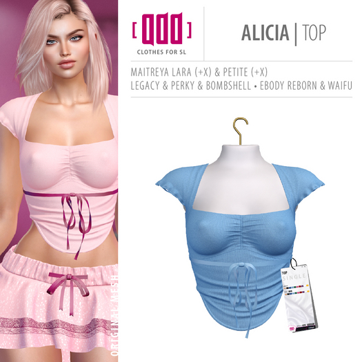 [ADD] Alicia Top - BlueL