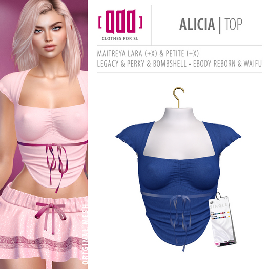 [ADD] Alicia Top - Blue