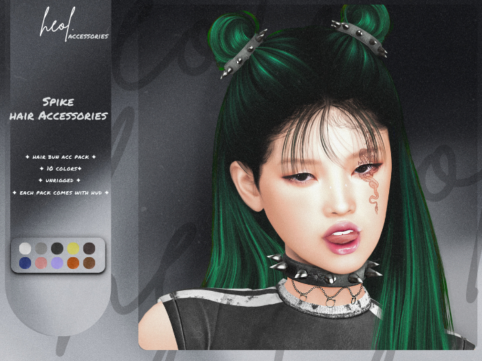.Heol Spike Bun Acc