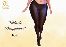 TC - Black Sheer Tights BOM Pantyhose