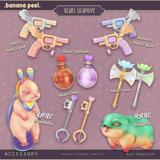 .bp. Heart Axe {gold}